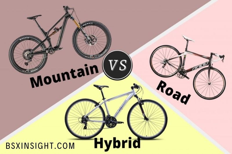 Hybrid Bike Vs. Road Bike Vs. Mountain Bike