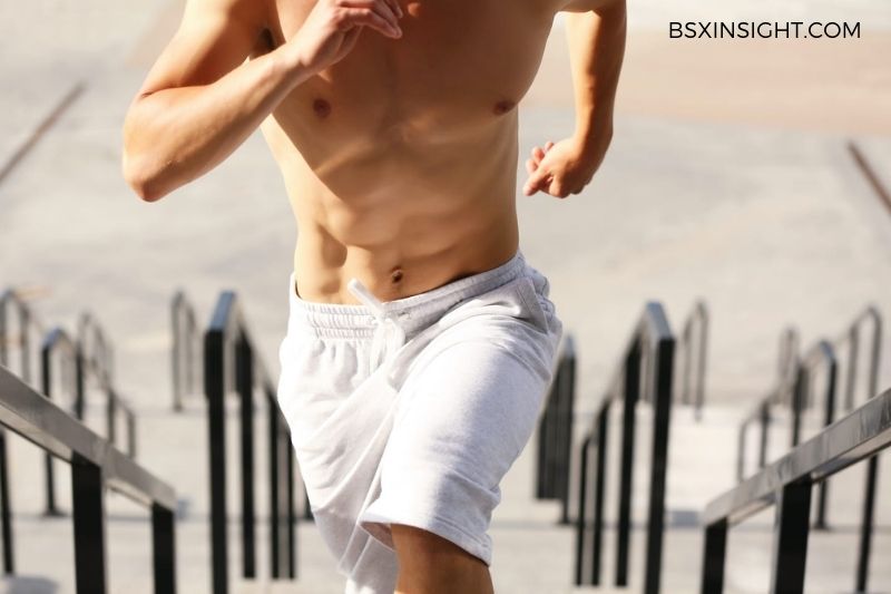 does running help give you abs