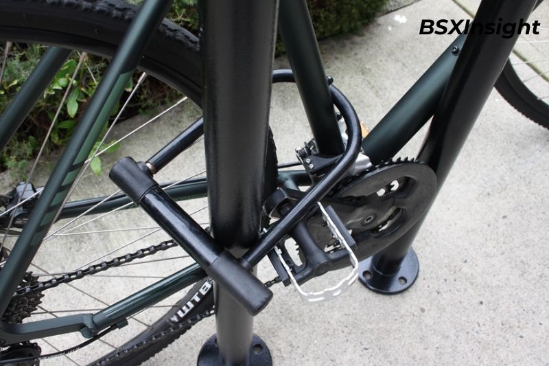 Method 2. Lock Your Bike on a Rack