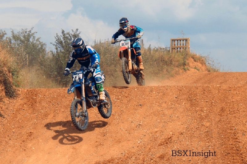 The Layout Of A dirt bike track