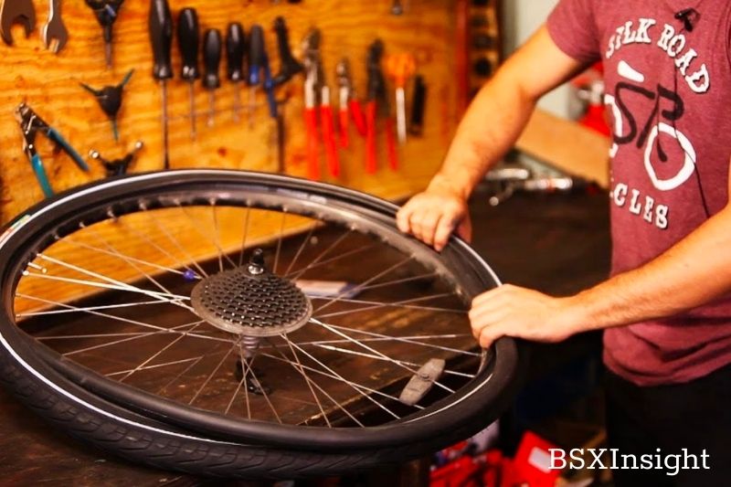 bike inner tube how to replace