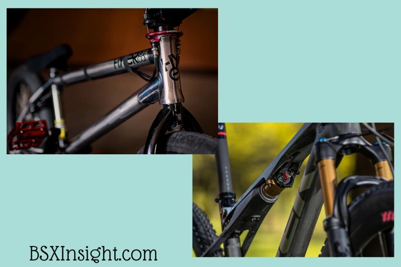 BMX versus mountain bike Frame