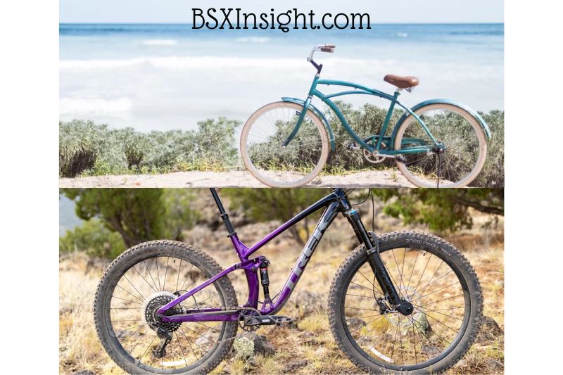 Cruiser bike versus mountain bike