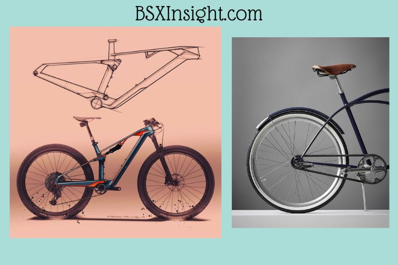Mountain bike vs cruiser bike Design and Appearance