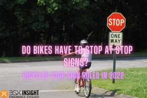 Do Bikes Have To Stop At Stop Signs