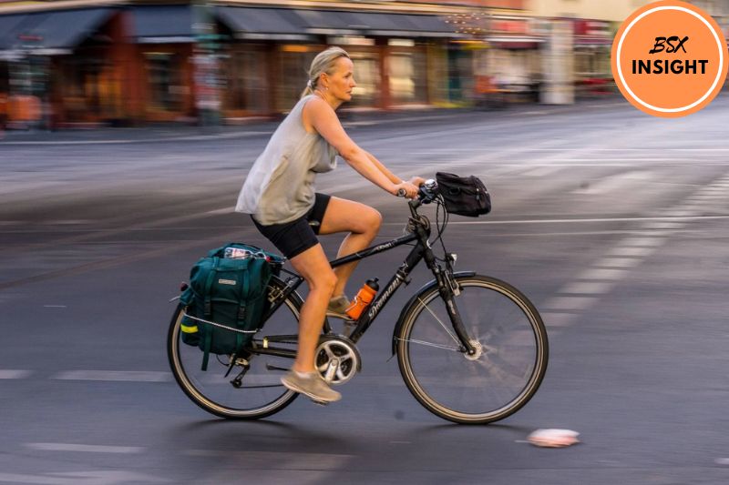 Equipment for Carrying Groceries on a Bike