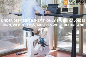 Under Desk Bike Benefits Only 1 Week Calories Burn, Weight Loss, Muscles Work Before And After